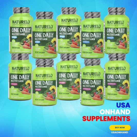 USA Onhand | Naturelo One Daily Multivitamin for Men & Women ( Support Energy & Immune Health )