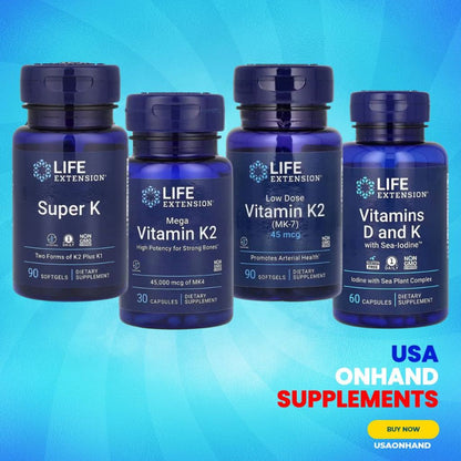USA Onhand | Life Extension Vitamins D and K ( Bone, Joint & Cartilage )