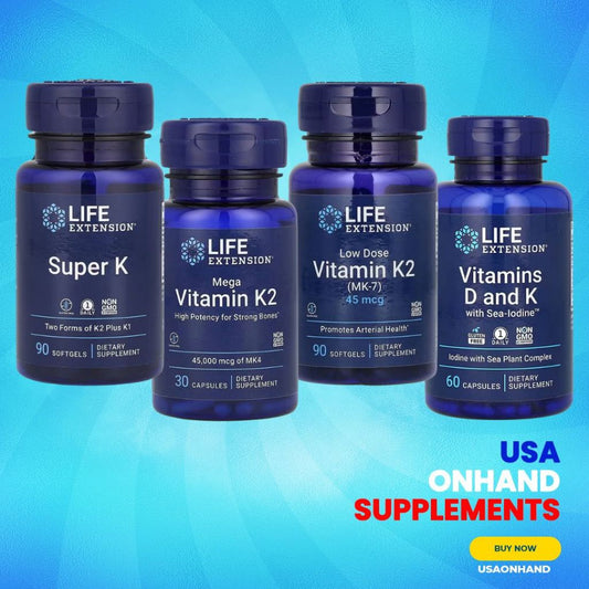 USA Onhand | Life Extension Vitamins D and K ( Bone, Joint & Cartilage )