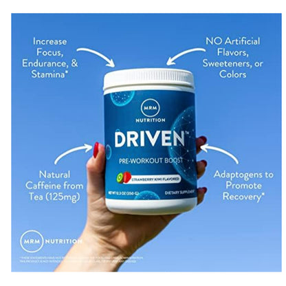 LowCost PH| MRM Nutrition, DRIVEN™, Pre-Workout Boost, Strawberry Kiwi, 12.3 oz (350 g)