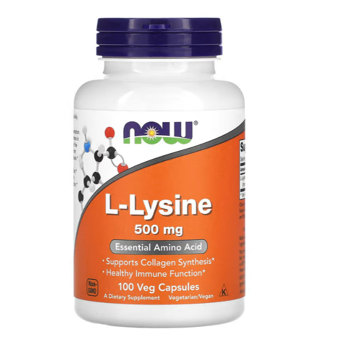 LowCostPh | NOW Foods, Double Strength L-Lysine, 1,000 mg, | 500mg Tablets and Powder