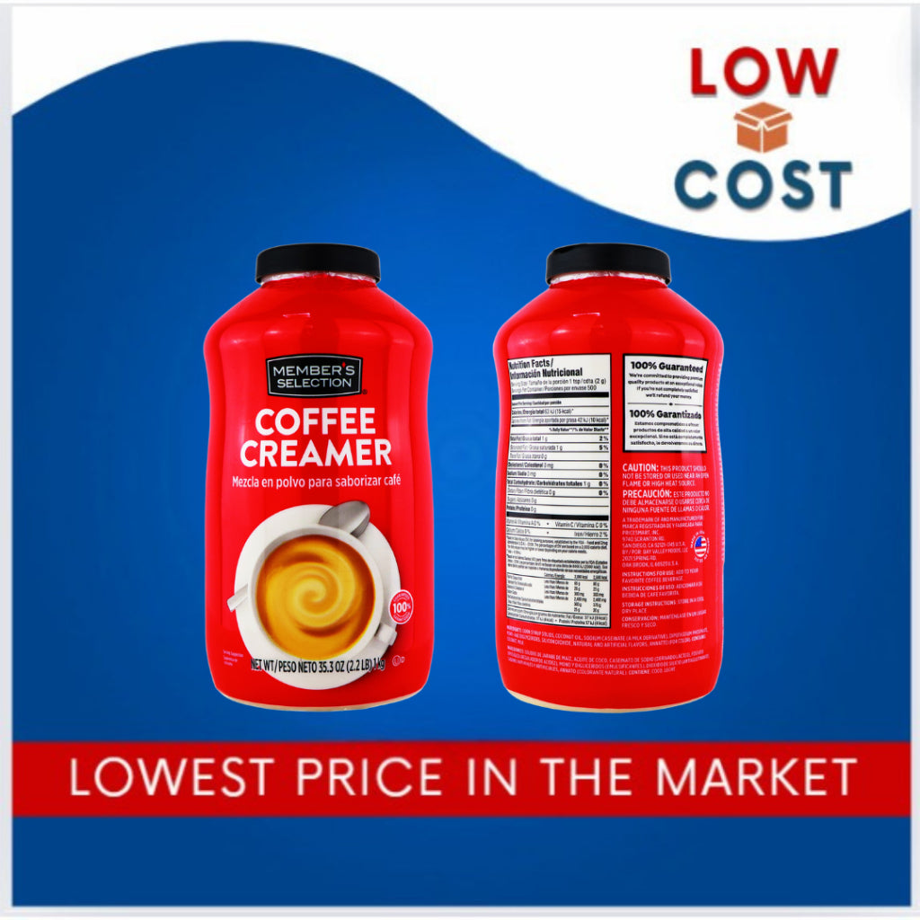 LowCostPh | Member's Selection Coffee Creamer 1kg,