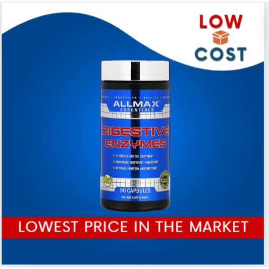 LowCost PH| ALLMAX, Essentials, Digestive Enzymes, 90 Capsules