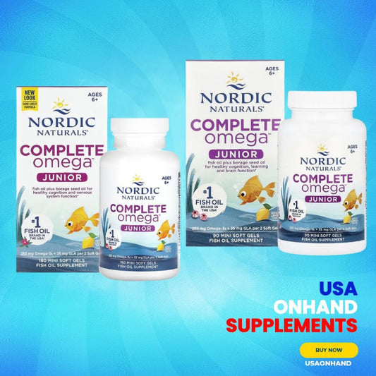 USA Onhand | Nordic Naturals, Complete Omega Junior, Ages 6-12 ( Children's Health )