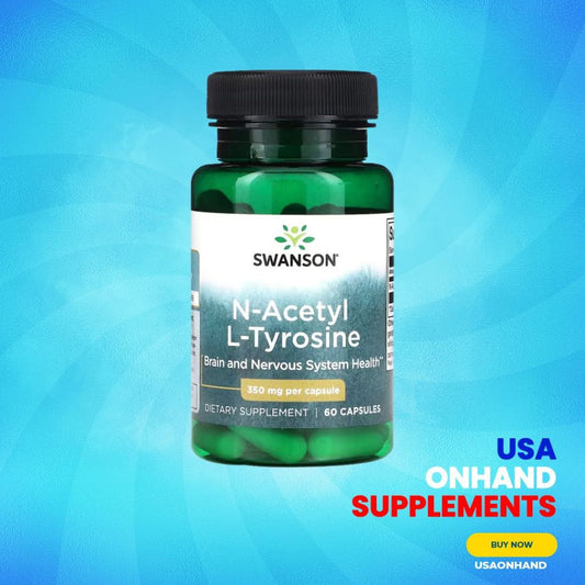 USA Onhand | Swanson, N-Acetyl L-Tyrosine ( Brain and Nervous System Health )