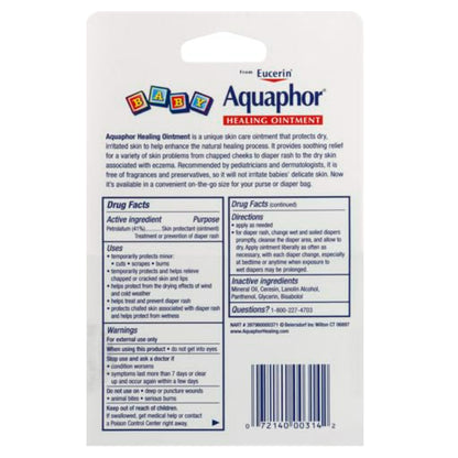 LowCost PH| Aquaphor, Baby Healing Ointment, Fragrance Free , 2 Tubes, 0.35 oz (10 g) Each