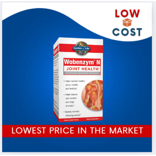 LowCost PH| Garden of Life Joint Support Supplement - Wobenzym N Systemic Enzymes, 200 Tablets