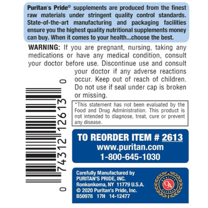LowCostPH| Puritan's Pride Daily Probiotic Acidophilus, 100 Million Live Cultures 250tabs Gut&Digest