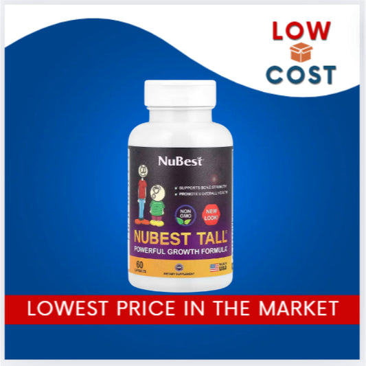 LowCost PH| NuBest Tall Support Bone Strength, Immunity Stronger Bone ,Calcium, Collagen Kid Ages 5+