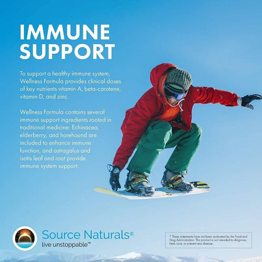 LowCost PH| Source Naturals Wellness Formula Bio-Aligned VitaminHerbal Defense Advance Immune Suppor