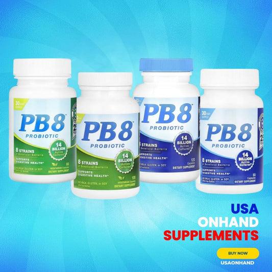 USA Onhand | Nutrition Now PB 8 Probiotic, 120 Capsules, 60Capsules Supports Digestive Health