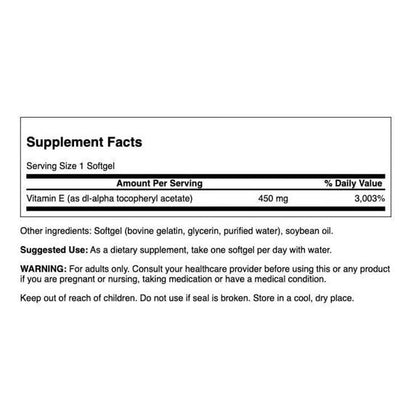 HealthilyYou | Swanson, Natural E, 1,000 IU, 60 Softgels Antioxidant and Essential Nutrient