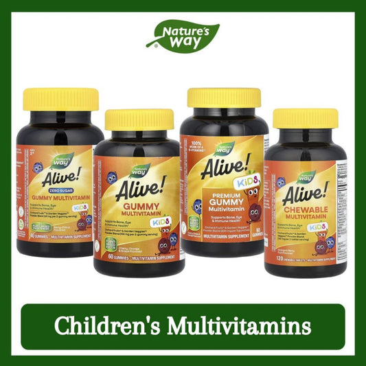Nature's Way, Alive! Kids, Gummy Multivitamin ( Supports Growth, Immunity, Vision, and Bone Health )