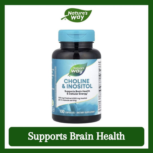 Nature's Way, Choline & Inositol ( Supports Brain Health & Enhances Cellular Function )