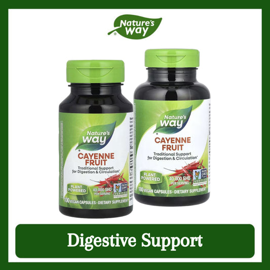Nature's Way, Cayenne Fruit ( Digestive Support, Circulatory Health & Antioxidant Support )