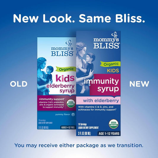 LittleSunshine | Mommy's Bliss, Kids & Baby Immunity With Elderberry Vitamins C & D Zinc & Echinacea