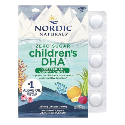 NaturalSolutions | Nordic Naturals, Children's DHA  Ages 3+ Vegan Softgels, Gummies, Brain Health