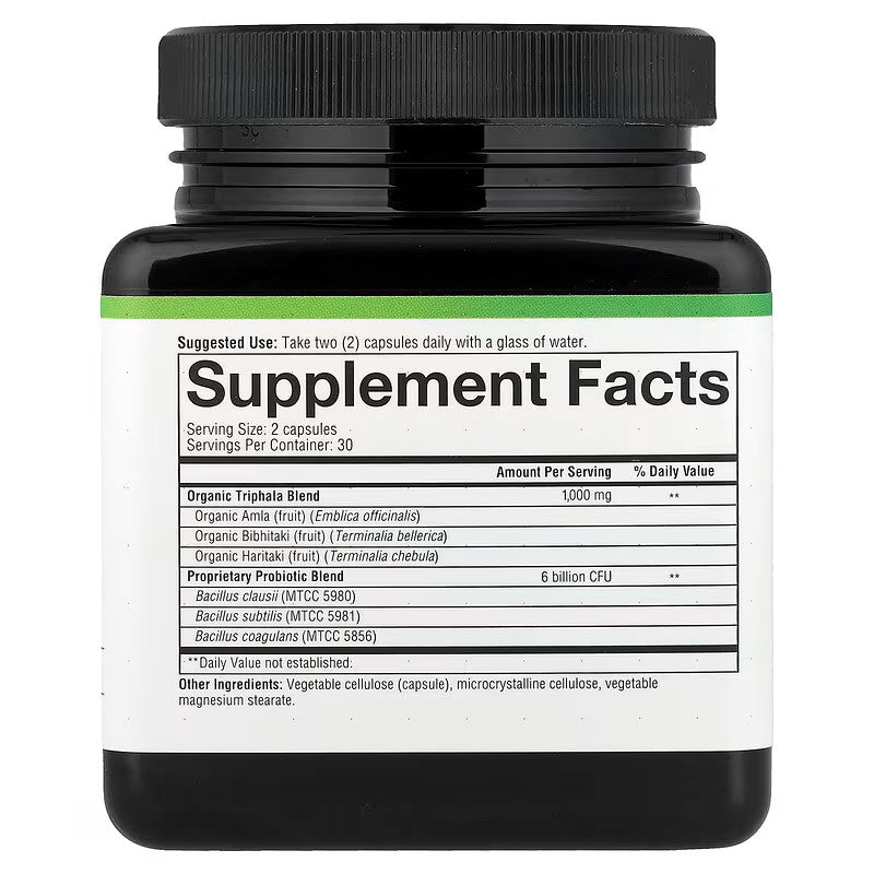 USA Supplements | Youtheory, Spore Probiotic + Triphala Blend ( Promotes Healthy Gut Flora )