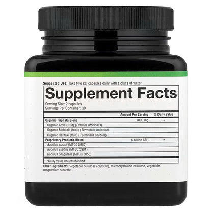 USA Supplements | Youtheory, Spore Probiotic + Triphala Blend ( Promotes Healthy Gut Flora )