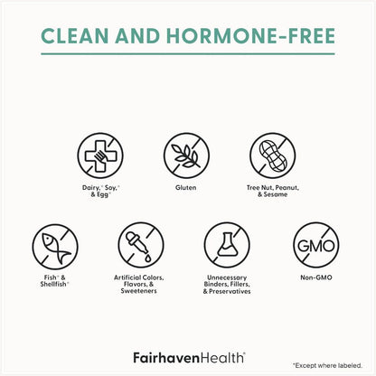USA Supplements | Fairhaven Health, Myo + D-Chiro Inositol, 120 Capsules ( Hormonal Support )