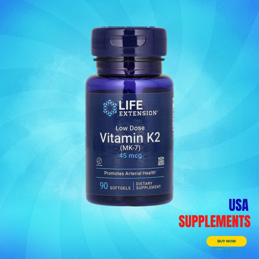 USA Supplements | Life Extension, Low Dose Vitamin K2 ( Bone Health Support )