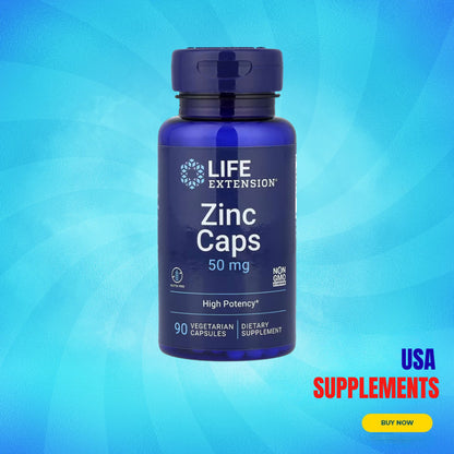 USA Supplements | Life Extension, Zinc Caps ( Supports Immune System Strength )