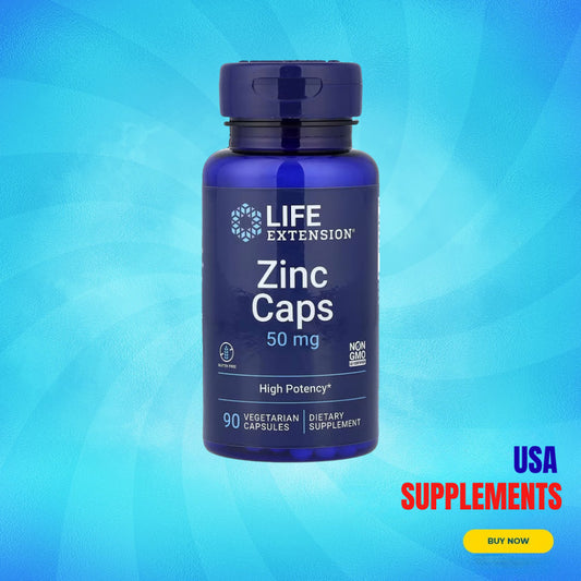 USA Supplements | Life Extension, Zinc Caps ( Supports Immune System Strength )