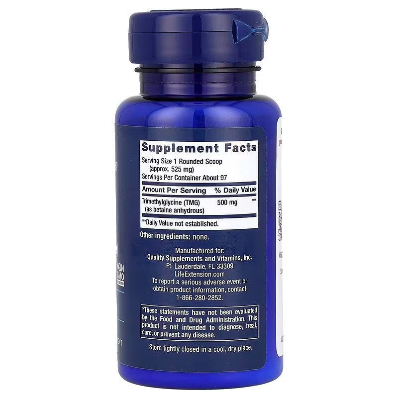 USA Supplements | Life Extension, TMG Powder ( Supports Healthy Homocysteine Levels )