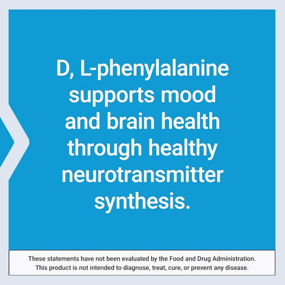 USA Supplements | Life Extension, D, L-Phenylalanine ( Mood & Cognitive Support )