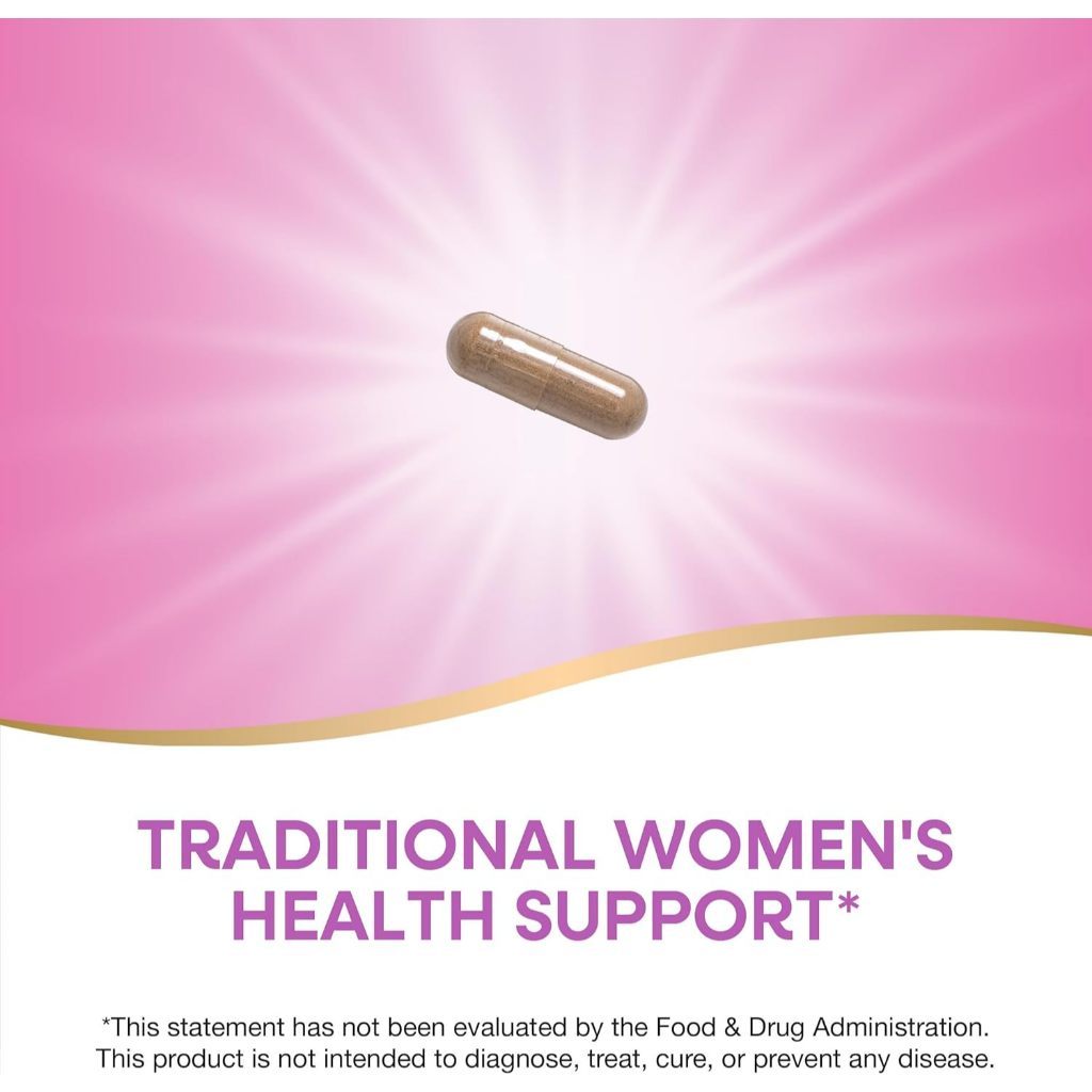 USA Supplements | Nature's Way, Black Cohosh Root, 100 Vegan Capsules ( Hormonal Balance Support )