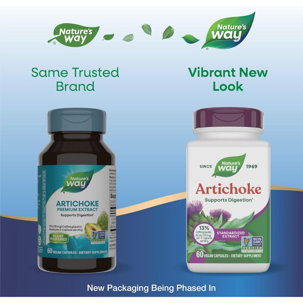 USA Supplements | Nature's Way, Artichoke ( Supports Digestion & Liver Support )