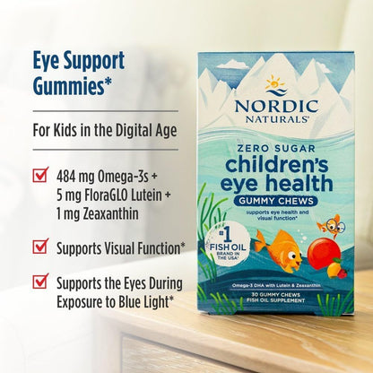 USA Supplements | Nordic Naturals, Children's Eye Health Gummies ( Supports Eye Health )