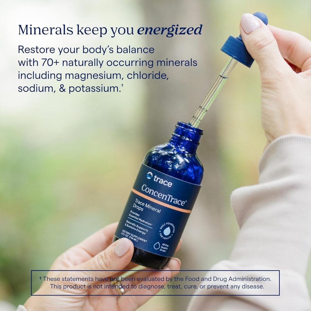 USA Supplements | Trace, ConcenTrace® Trace Mineral Drops, 4 fl oz, 118 ml ( Cellular Function )