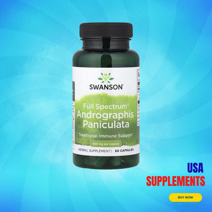 USA Supplements | Swanson, Full Spectrum® Andrographis Paniculata ( Immune Support )