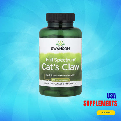 USA Supplements | Swanson, Full Spectrum® Cat's Claw ( Traditional Immune Health )