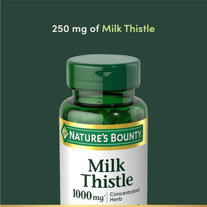 USA Supplements | Nature's Bounty, Milk Thistle Extract ( Liver Support )
