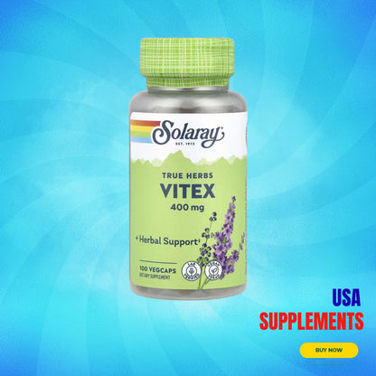 USA Supplements | Solaray, True Herbs, Vitex ( Hormonal Balance )