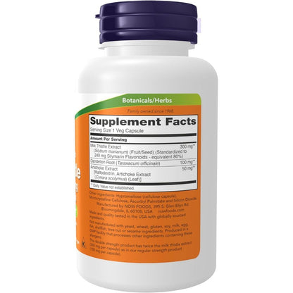 USA Supplements | NOW Foods, Milk Thistle Extract, 300 mg, 100 Veg Caps ( Detox & Liver Support  )