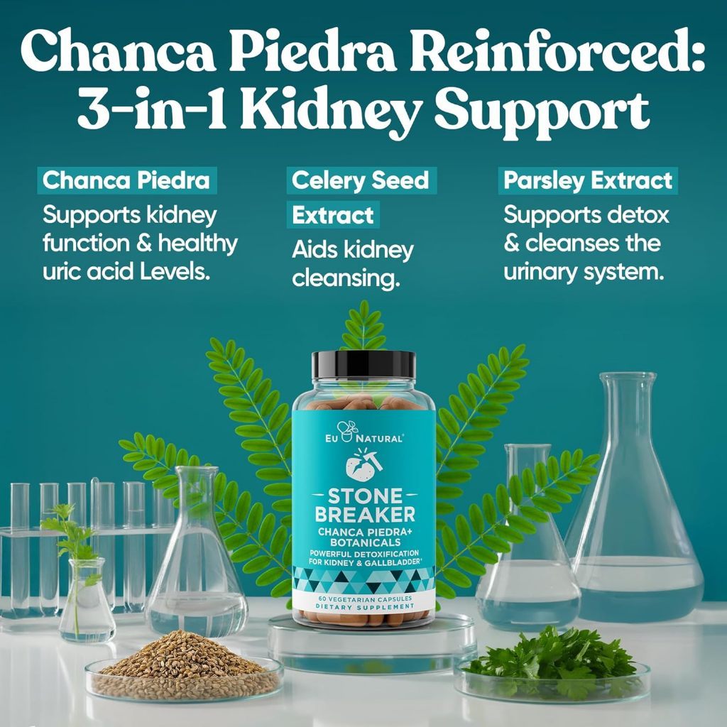 USA Supplements | Eu Natural, Stone Breaker ( Powerful Detoxification for Kidney & Gallbladder )