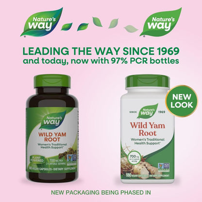 Nature's Way, Wild Yam Root ( Women's Traditional Health Support )