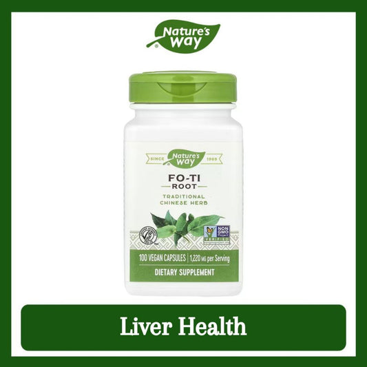 Nature's Way, Fo-Ti Root ( Liver Health & Supports Youthful Vitality )