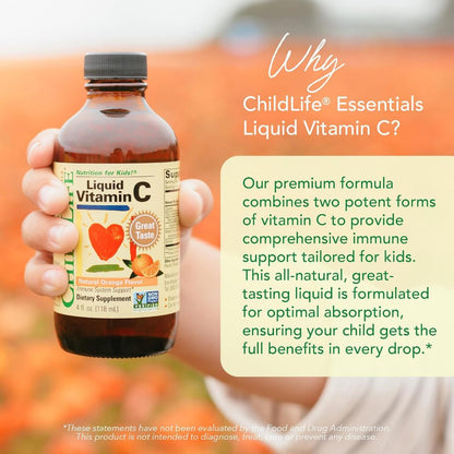 LittleSunshine | ChildLife Essentials, Vitamin D3, Natural Berry, Liquid Vitamin C, Natural Orange