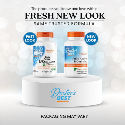 USA Supplements | Doctor's Best, Fully Active B Complex ( Supports Energy Metabolism )