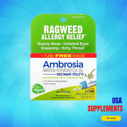 USA Supplements | Boiron, Ambrosia ( Supports General Wellness )