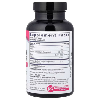 USA Supplements | NeoCell, Grassfed Collagen Peptides + Vitamin C & Biotin ( Supports Healthy Hair )