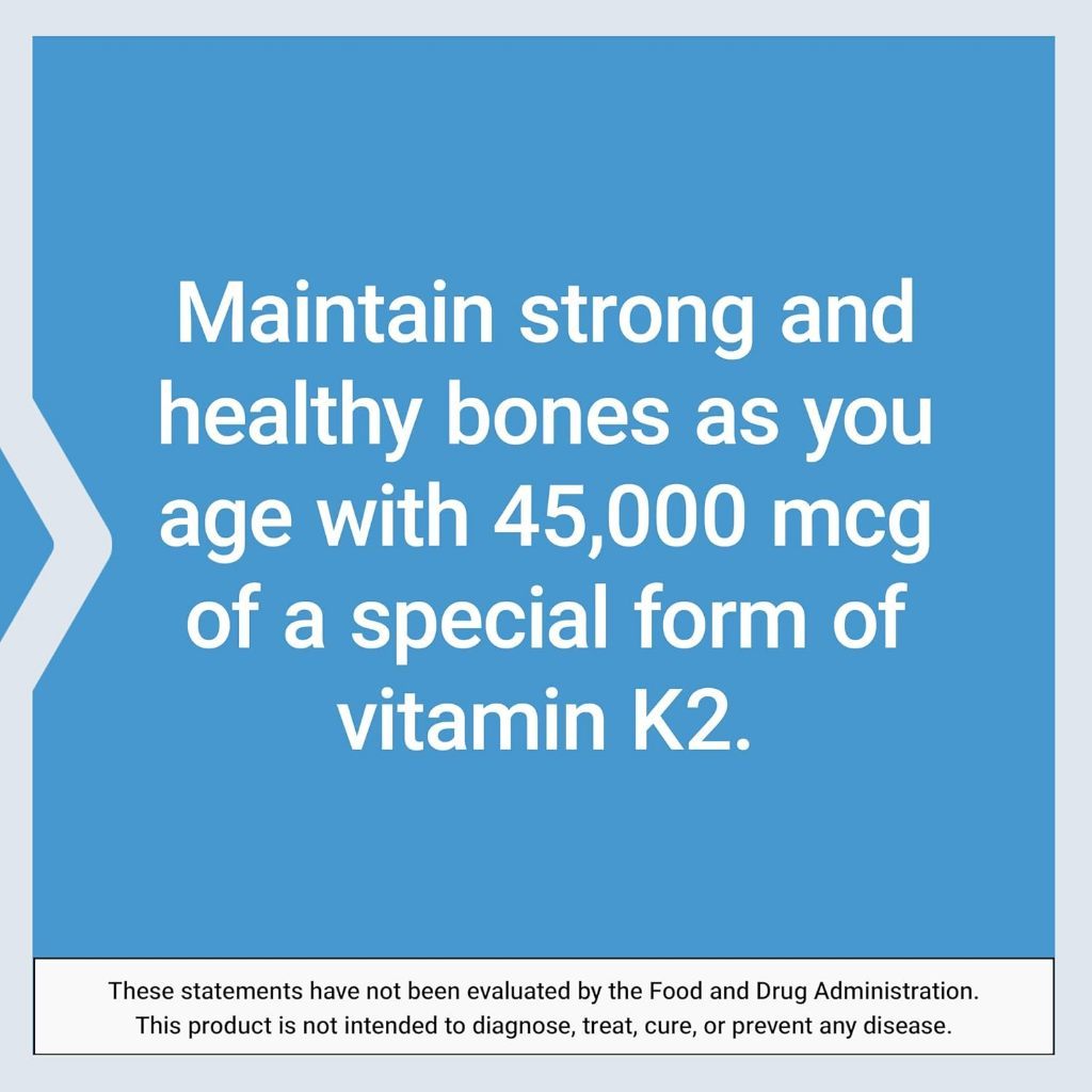USA Supplements | Life Extension, Mega Vitamin K2 ( High Potency For Strong Bones )