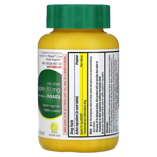 USA Supplements | Ready in Case, Aspirin ( Heart Protection & Blood Clot Regulation )