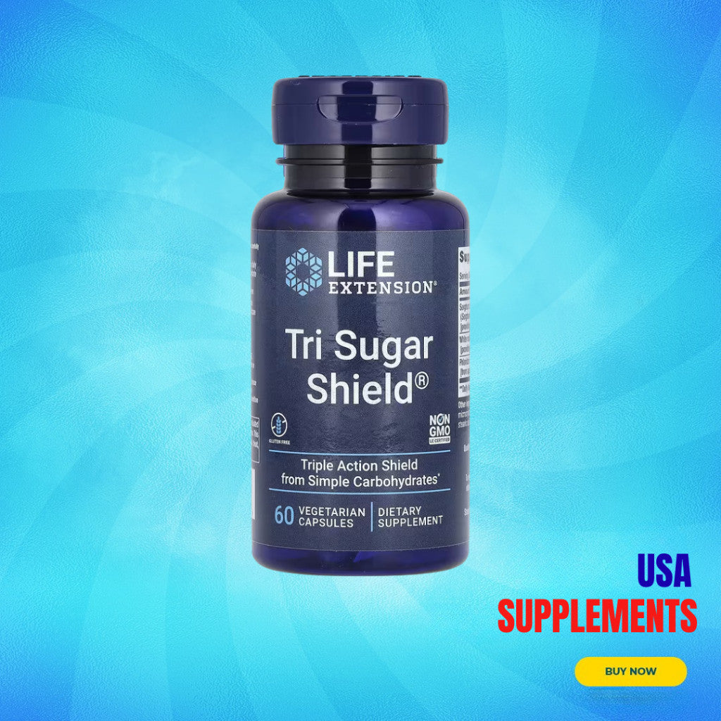 USA Supplements | Life Extension, Tri Sugar Shield ( Supports Balanced Sugar Production )