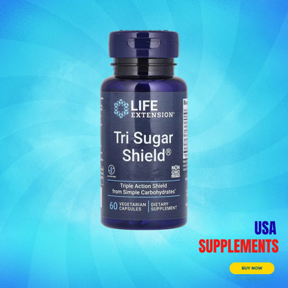 USA Supplements | Life Extension, Tri Sugar Shield ( Supports Balanced Sugar Production )