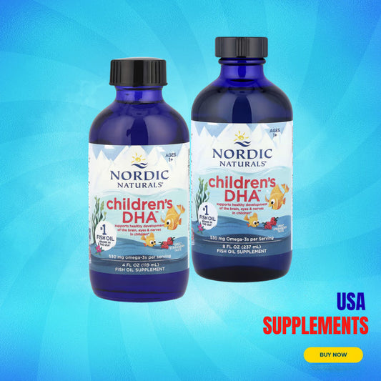 USA Supplements | Nordic Naturals, Children's DHA ( Supports Brain Development )